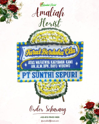 Papan Bunga Duka di Rikit Gaib